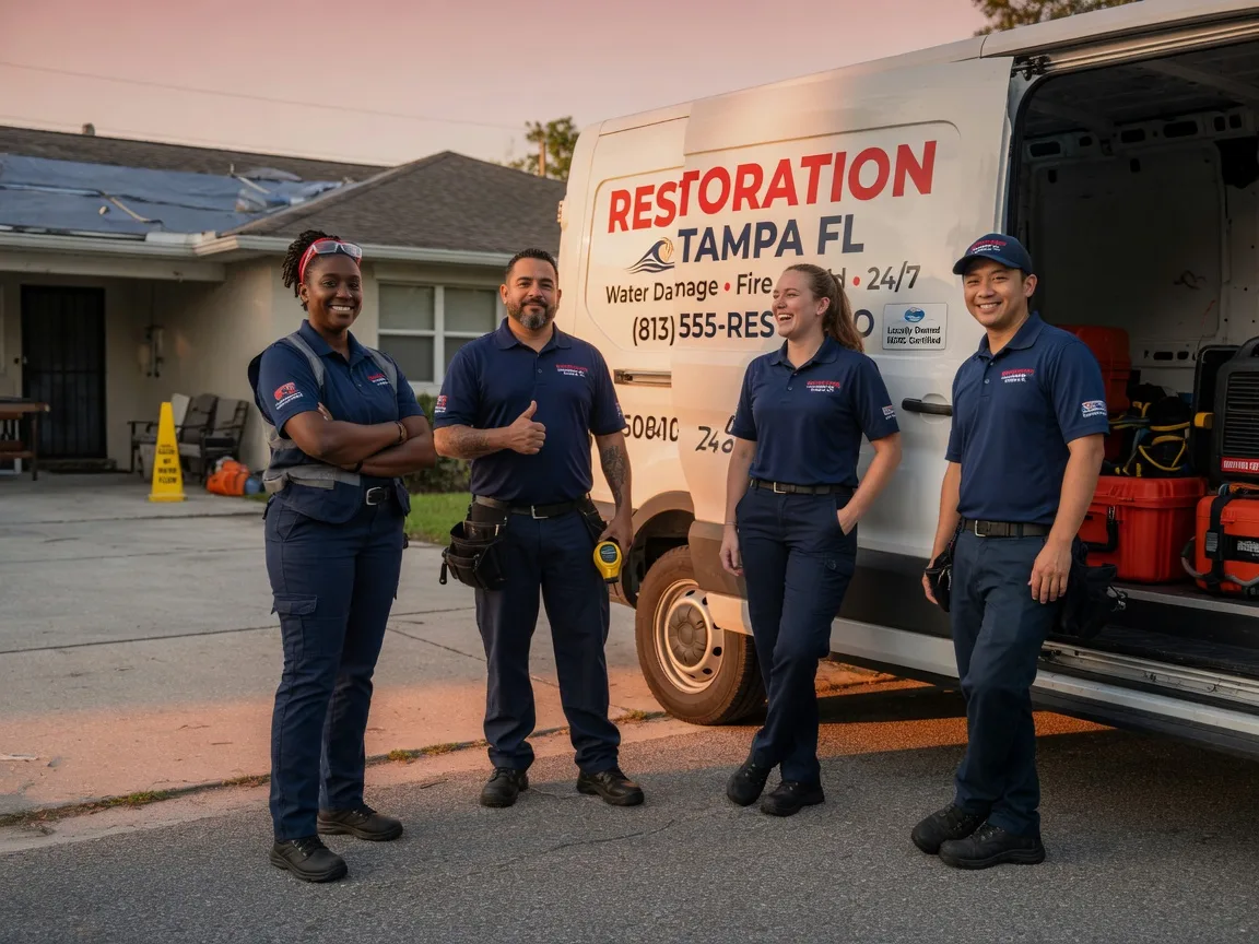 Water Damage Restoration company in Central City, PA